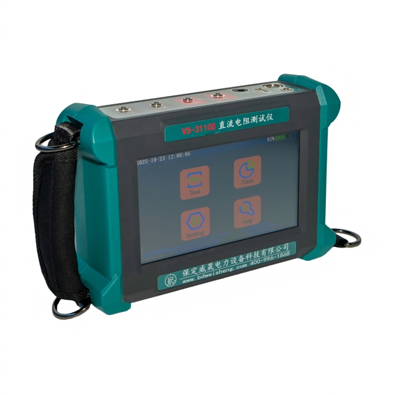 Test rezystancji uzwojenia prądu stałego